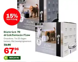 Welkoop District 70 drinkfontein Flow aanbieding