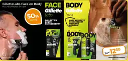 Trekpleister GilletteLabs Face en Body FACE BODY aanbieding