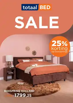 TotaalBED Boxspring Halland aanbieding