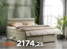 TotaalBED Opbergboxspring Berlijn met klep aanbieding