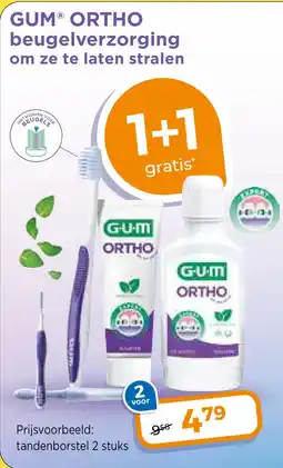 Trekpleister GUM ORTHO aanbieding