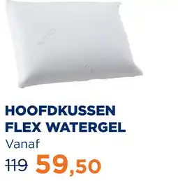 TotaalBED Hoofdkussen Flex | watergel aanbieding
