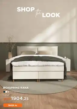 TotaalBED Boxspring Rana aanbieding