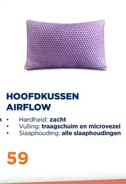 TotaalBED Hoofdkussen Airflow | traagschuim aanbieding