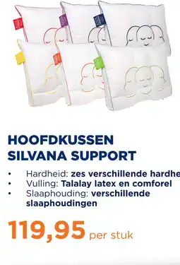 TotaalBED Hoofdkussen Silvana Support Cristal aanbieding