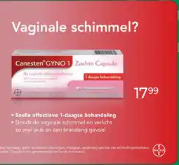 Trekpleister Canesten GYNO 1 Zachte Capsule aanbieding