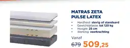 TotaalBED Matras Zeta pulse-latex | 70 x 200 cm | Standaard aanbieding