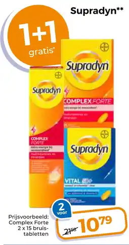Trekpleister Supradyn aanbieding