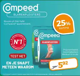 Trekpleister Compeed aanbieding
