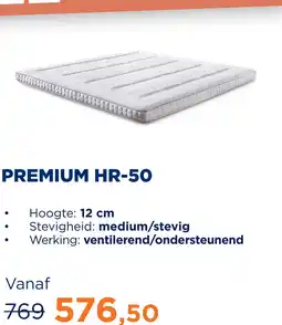 TotaalBED Topmatras Premium | HR-50 aanbieding