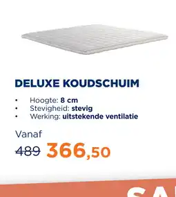 TotaalBED Topmatras Deluxe | koudschuim aanbieding