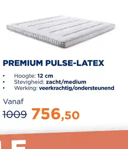TotaalBED Topmatras Premium | pulse-latex aanbieding
