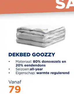 TotaalBED Dekbed Goozzy | all year aanbieding