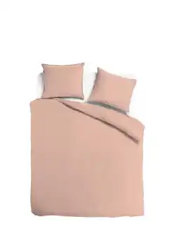 TotaalBED Dekbedovertrek Noa Pastel Brique | 140 x 200/220 cm aanbieding