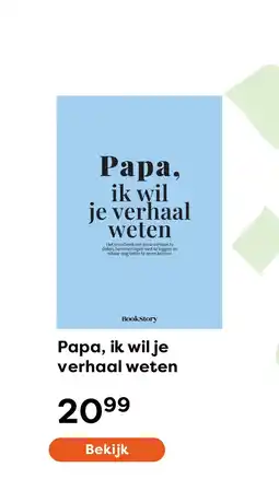 The Read Shop Papa, ik wil je verhaal weten aanbieding
