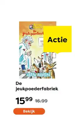 The Read Shop De jeukpoederfabriek aanbieding