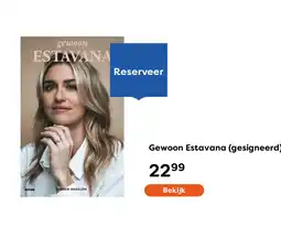 The Read Shop Gewoon Estavana (gesigneerd) aanbieding