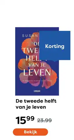 The Read Shop De tweede helft van je leven aanbieding