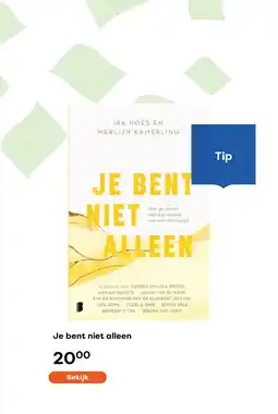 The Read Shop Je bent niet alleen aanbieding