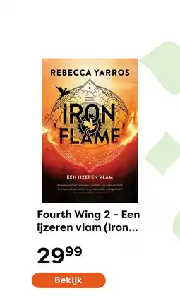 The Read Shop Fourth Wing 2 - Een ijzeren vlam (Iron Flame) aanbieding