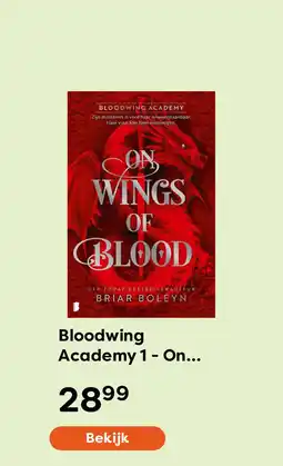 The Read Shop Bloodwing Academy 1 - On Wings Of Blood aanbieding