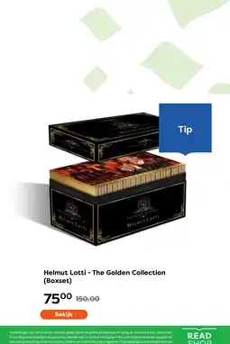 The Read Shop Helmut Lotti - The Golden Collection (Boxset) aanbieding