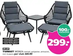 Ranzijn Tuinset Monza aanbieding