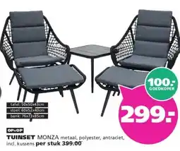 Ranzijn TUINSET MONZA aanbieding