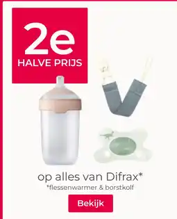 Prenatal op alles van Difrax* aanbieding