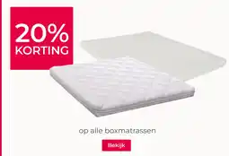 Prenatal op alle boxmatrassen aanbieding