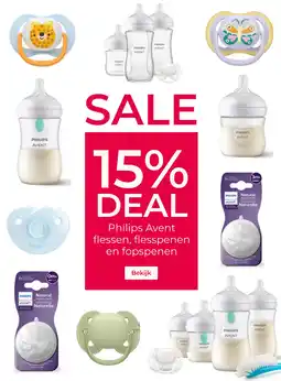 Prenatal Philips Avent flessen, flesspenen en fopspenen aanbieding
