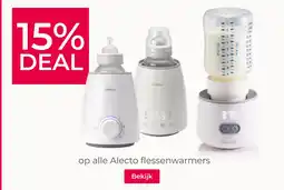 Prenatal op alle Alecto flessenwarmers aanbieding