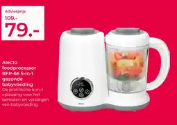 Prenatal Alecto foodprocessor BFP-66 5-in-1 gezonde babyvoeding aanbieding