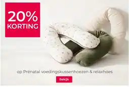 Prenatal op Prénatal voedingskussenhoezen & relaxhoes aanbieding
