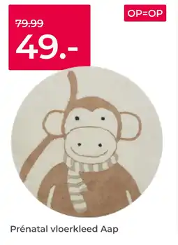 Prenatal Prénatal vloerkleed Aap aanbieding
