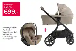 Prenatal Joie Signature Finiti V2 +, Joie I-Level Pro Signature aanbieding