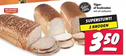 Nettorama Tijger- of busbroden wit of volkoren aanbieding