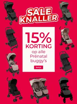 Prenatal op alle Prénatal buggy's aanbieding