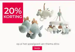 Prenatal op al het speelgoed van thema dino aanbieding