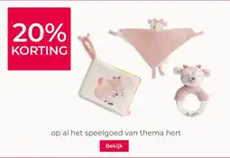 Prenatal op al het speelgoed van thema hert aanbieding