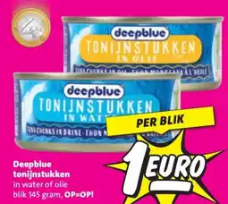 Nettorama Deepblue tonijnstukken aanbieding