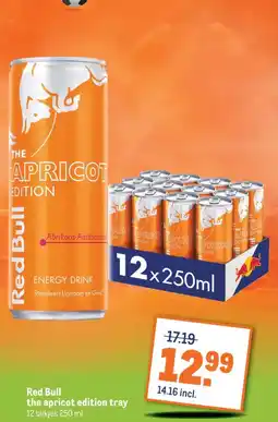 Makro Red Bull the apricot edition tray aanbieding