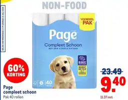 Makro Page compleet schoon aanbieding