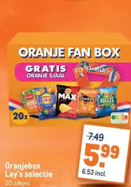 Makro Oranjebox Lay's selectie aanbieding