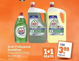 Makro Dreft Professional handafwas aanbieding