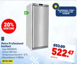 Makro Metro Professional koelkast aanbieding
