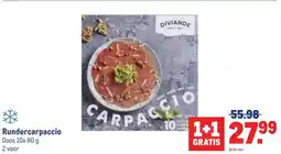 Makro Rundercarpaccio aanbieding