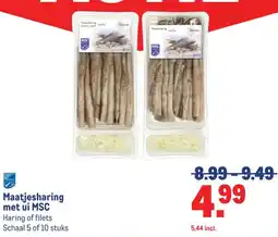 Makro Maatjesharing met ui MSC aanbieding