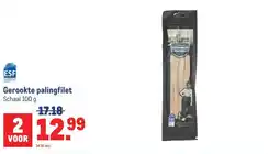 Makro Gerookte palingfilet aanbieding
