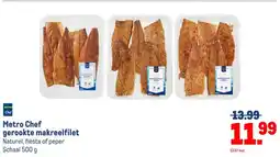 Makro Metro Chef gerookte makreelfilet aanbieding
